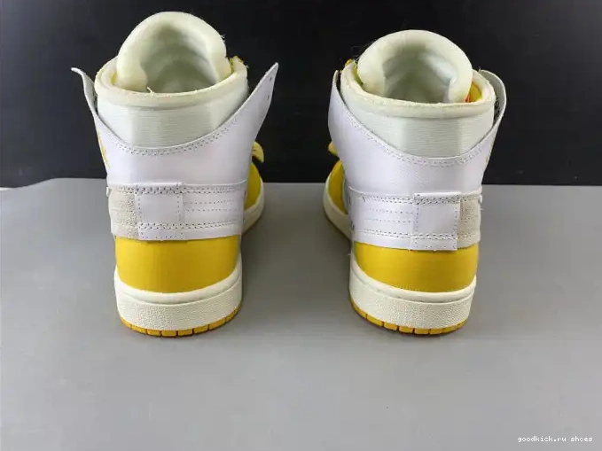 Air NRG Dark Yellow-Cone 1 AQ0818-149 Powder White Off-White x Jordan 0524